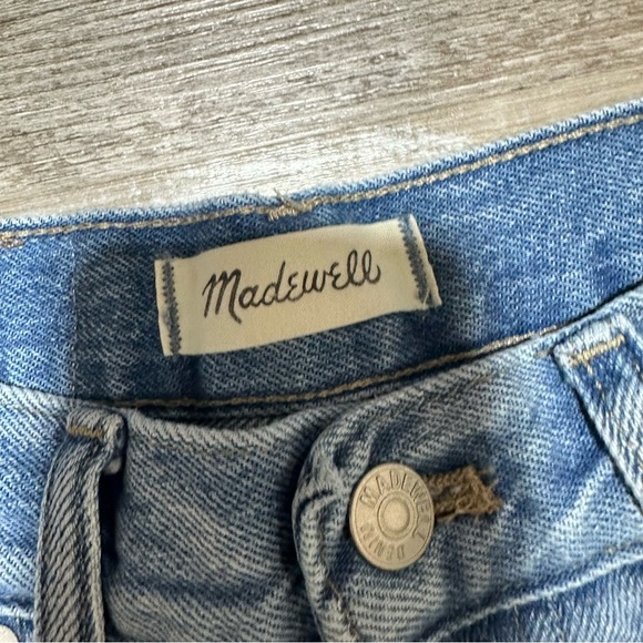 Madewell The Momjean in Gilford Wash: Ripped Edition size 26 Distressed - Picture 7 of 11